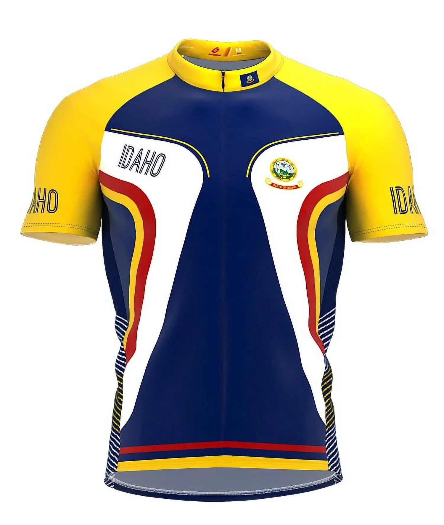 Idaho Bike Sizehort Sizeleeve Cycling Jersey  for Men - Sizeize XSize