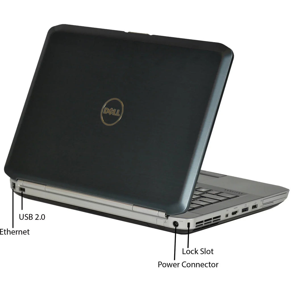 Restored Dell Black 14" Latitude E5420 Laptop PC with Intel Core i5 Processor, 6GB Memory, 500GB Hard Drive and Windows 10 Home (Refurbished)