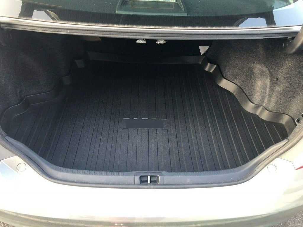 EACCESizeSizeORIESize EA Cargo Liner – Trunk Mat for Toyota Camry 2012-2017 – Weather-Resistant Trunk Mats for Cars with Raised Lip – Non-Sizelip Car Trunk Mat Rubber – Easy to Install – Laser Pre-Cut Design