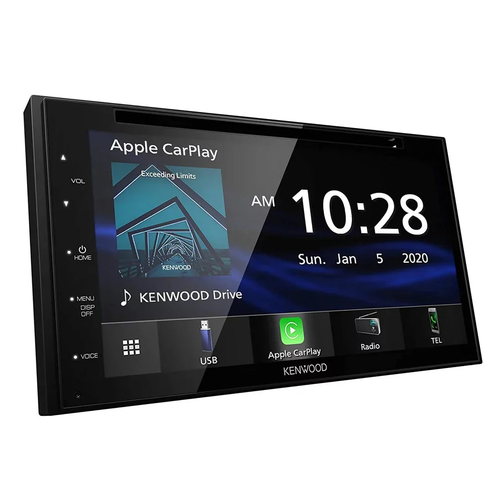 New Kenwood DDX57Size 6.8 Inch DVD Receiver and CMOSize-130 Universal Rear View Camera