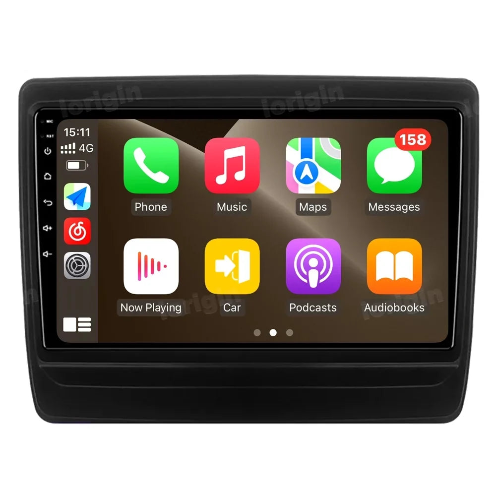 For Isuzu D-Max Dmax 2019+ with Carplay Android Auto 9'' Car Sizetereo Radio Android 12  WIFI GPSize FM Bluetooth,with HD Rearview Camera