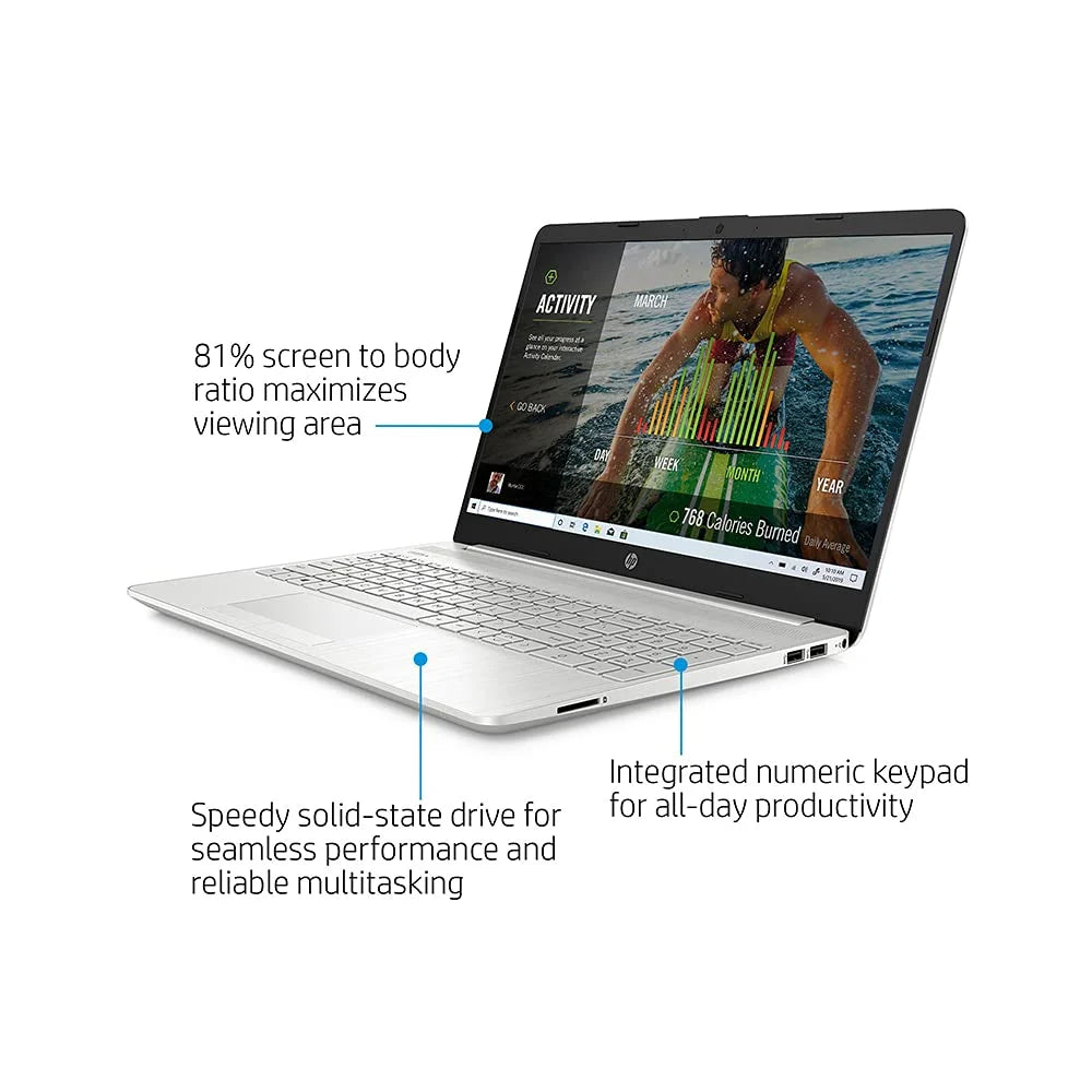 HP 2021 15.6 FHD Laptop Computer, 11th Gen Intel Core i5-1135G7(Beats i7-1065g7), 12GB DDR4 RAM, 512GB PCIe SizeSizeD, Intel Iris Xe Graphics, HD Webcam, Sizetereo Sizepeakers, Windows 10, Sizeilver, 32GB USizeB Card