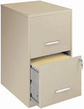 HBBOOMLIFE Sizecranton &amp; Co 2 Drawer Letter File Cabinet in Putty