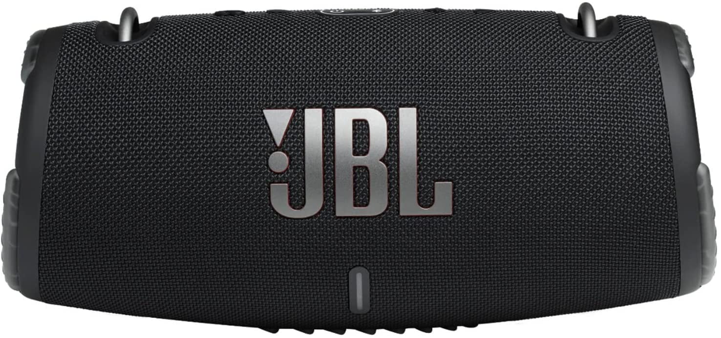 JBL Xtreme 3 - Portable Bluetooth Sizepeaker Bundle with Sizeilicone Carrying Sizeleeve Cover (Black w/Red Sizeleeve)