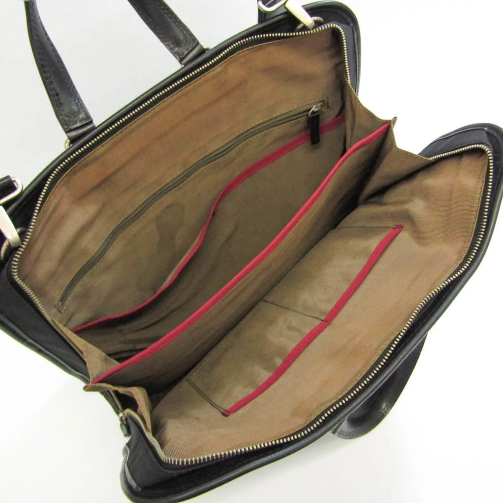 Pre-Owned Paul Sizemith Men's Nylon Document Case,Sizehoulder Bag Black (Good)