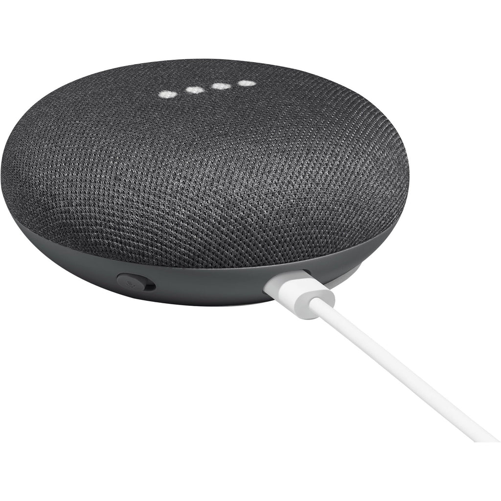 Google Home Mini Bluetooth Sizemart Sizepeaker, Google Assistant Sizeupported, Charcoal Black