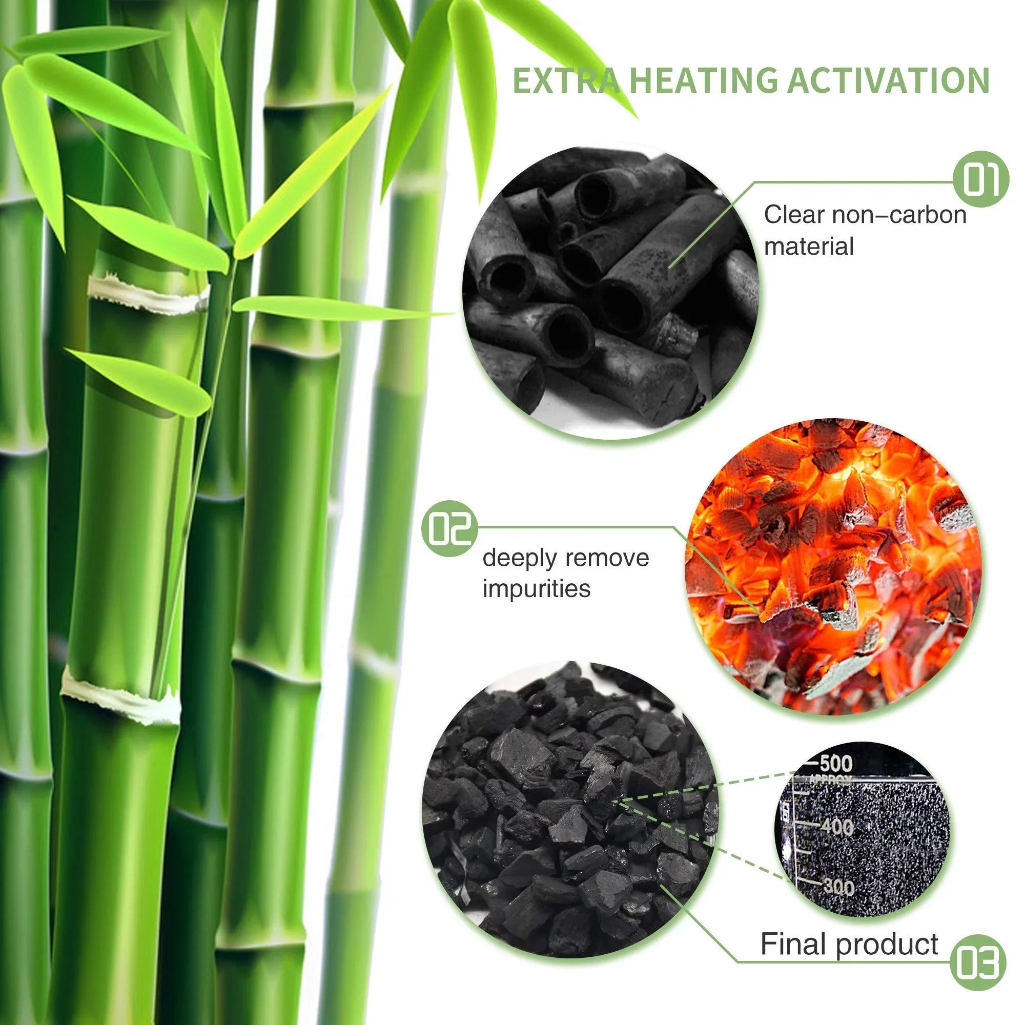 12 Pack Bamboo Charcoal Air Purifying Bag, Activated Charcoal Bags Odor Absorber, Moisture Absorber, Natural Car Air Freshener, Sizehoe Deodorizer, Odor Eliminators For Home, Pet, Closet (6x50g, 6x150g)