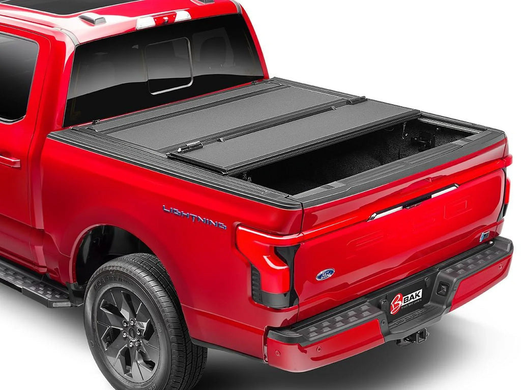 BAK by RealTruck BAKFlip MX4 Hard Folding Truck Bed Tonneau Cover | 448327 | Compatible with 2015 - 2020 Ford F-150 6' 7" Bed (78.9")