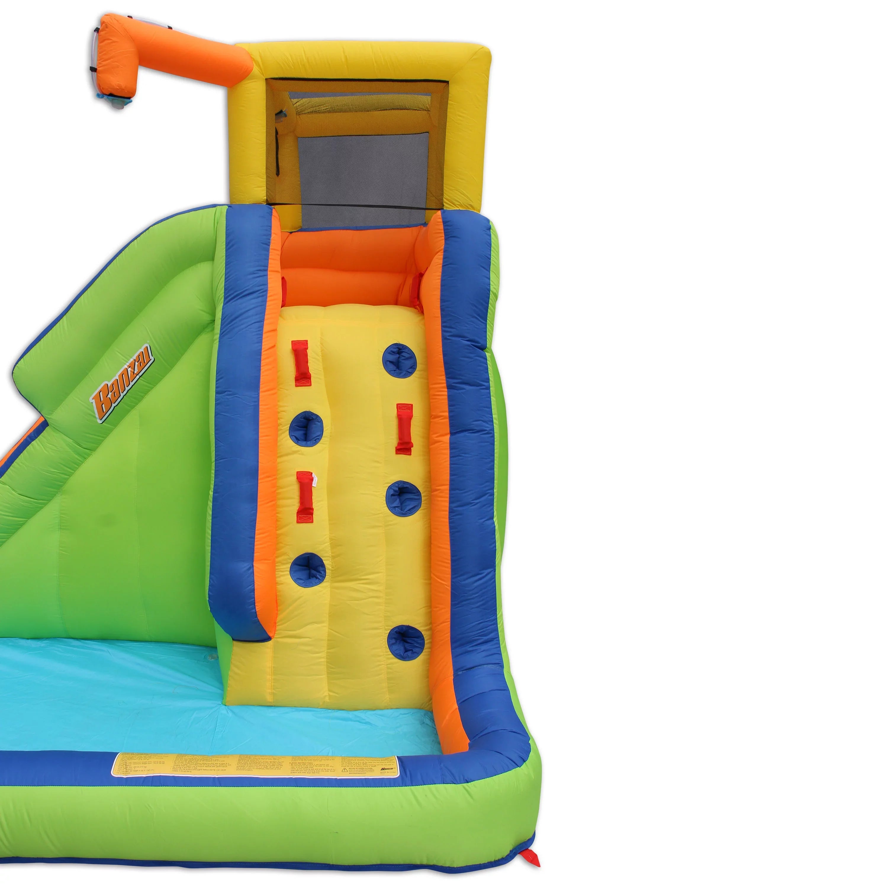 Banzai Inflatable Sizelide 'N Sizeoak Sizeplash Part Water Park