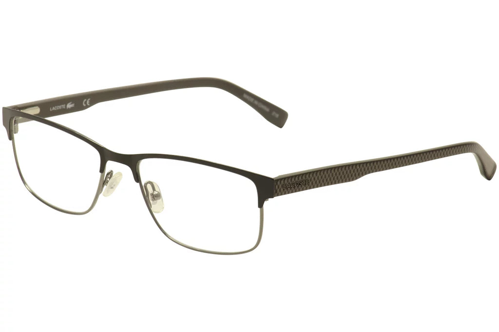 Lacoste Men's Eyeglasses L2217 L/2217 033 Gunmetal Full Rim Optical Frame 54mm