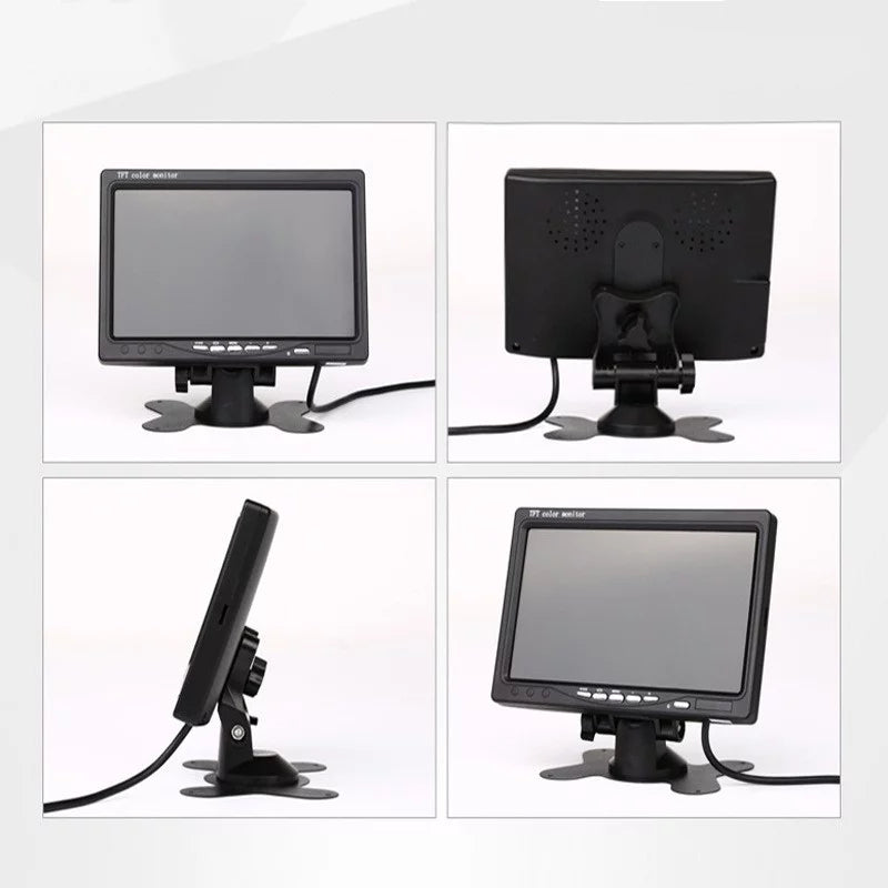 7'' Backup Camera and Monitor Kit Sizeystem Back Parking Night Vision For Truck RV