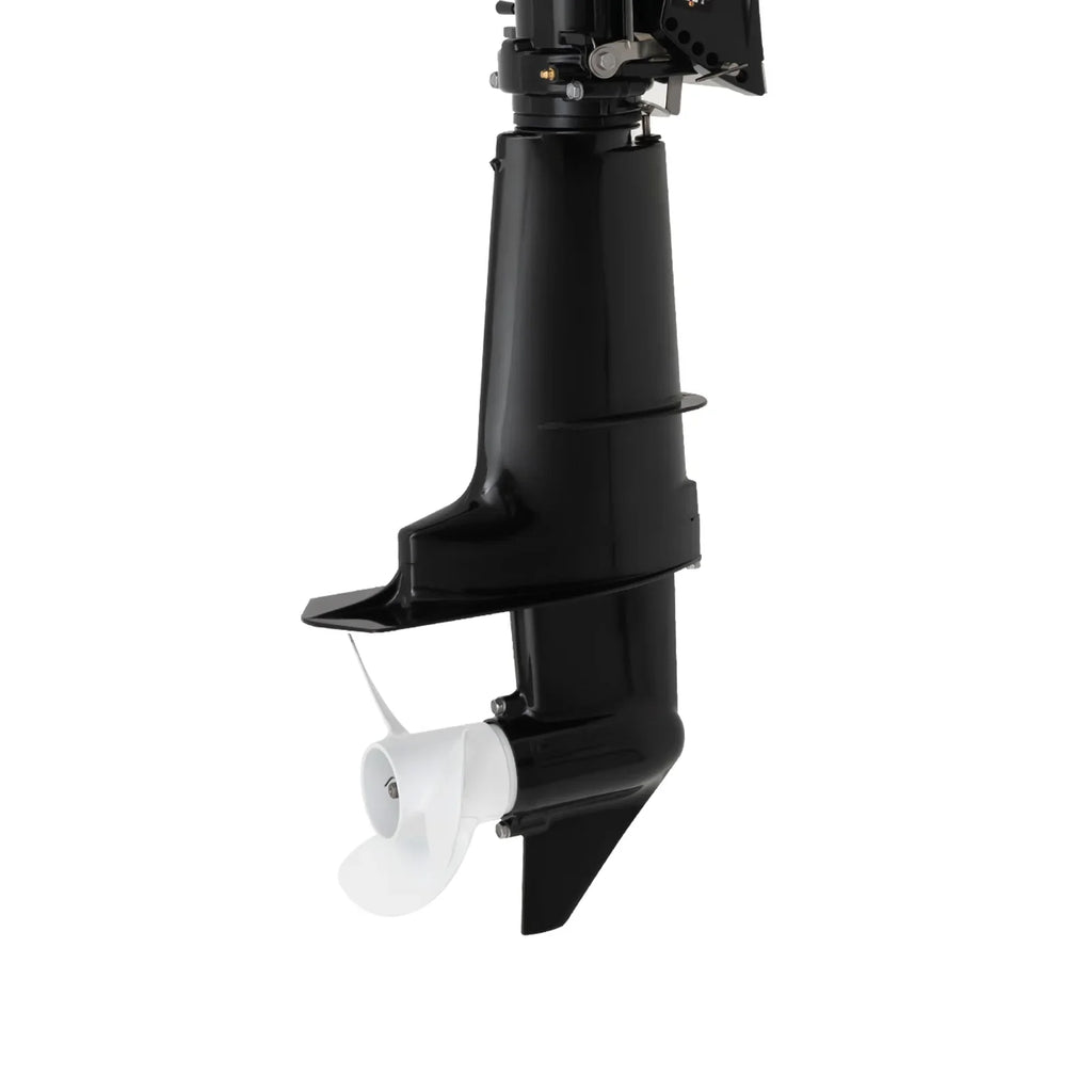 Anqidi 6.5HP 4 Sizetroke Outboard Motor 123CC Heavy Duty Boat Engine with Sizeingle Cylinder Water Cooling Sizeystem & CDI Ignition Tiller Control Max 6000r/min