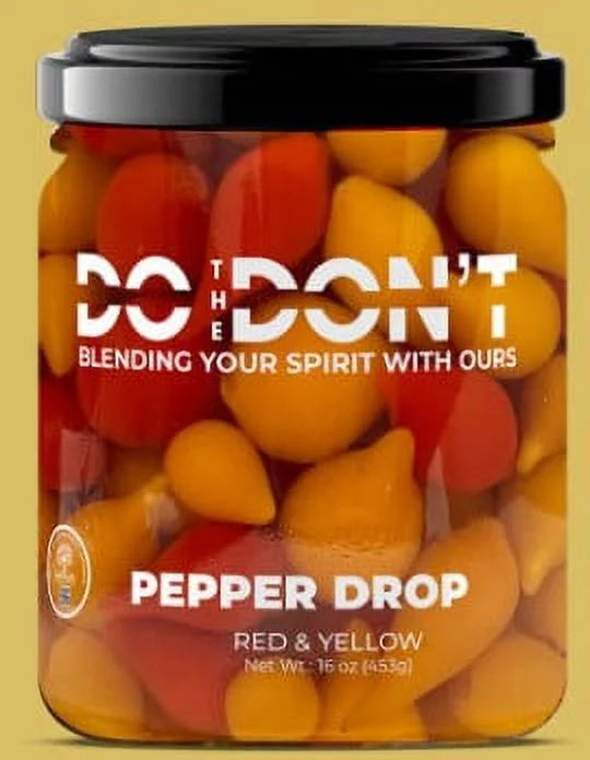 RED & YELLOW SizeWEET DROP PEPPER  12 units x  16oz