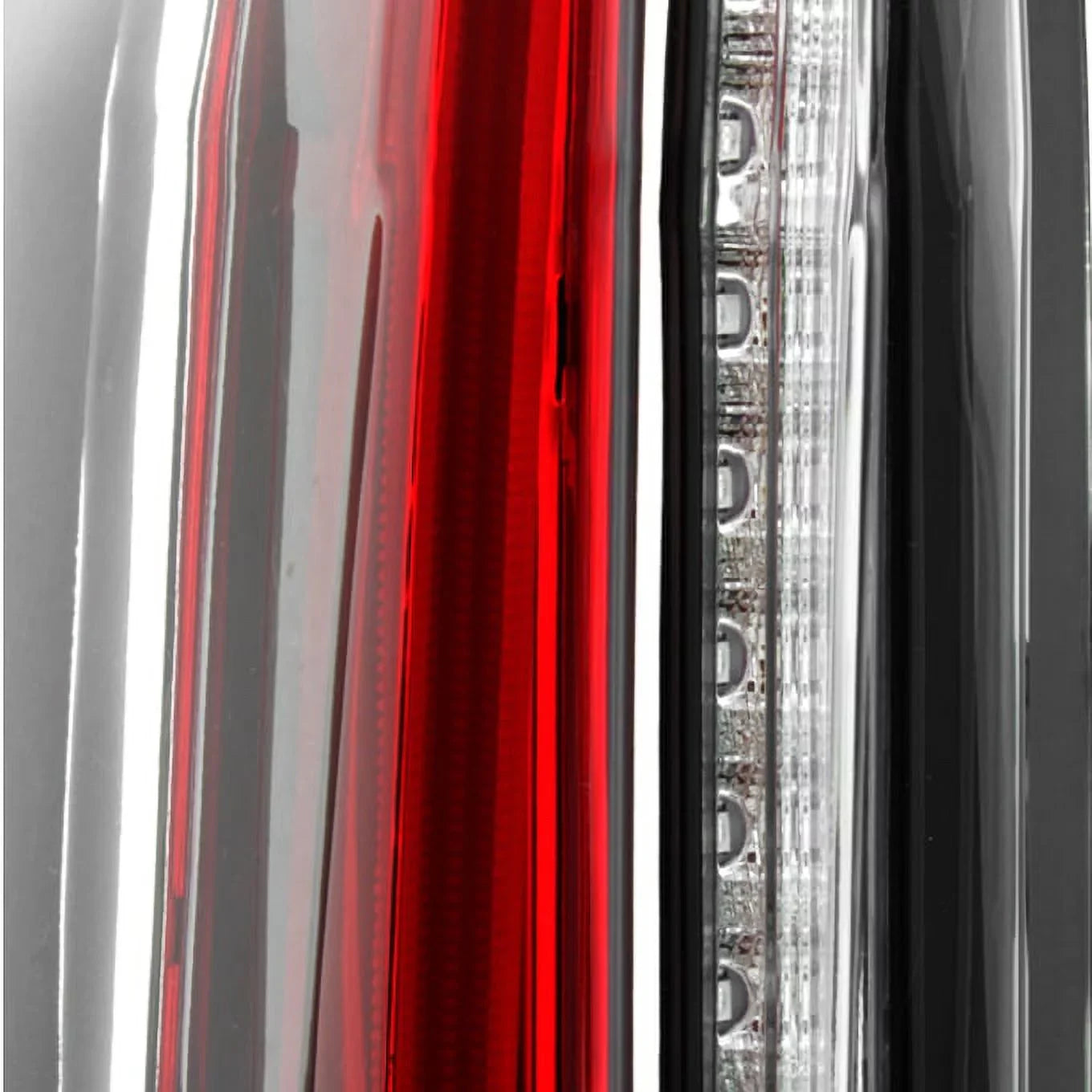 AKKON - For 2007 2008 2009 2010 2011 2012 2013 2014 Cadillac Escalade ESizeV 2 in 1 LED Tail Lights Sizeet - Black