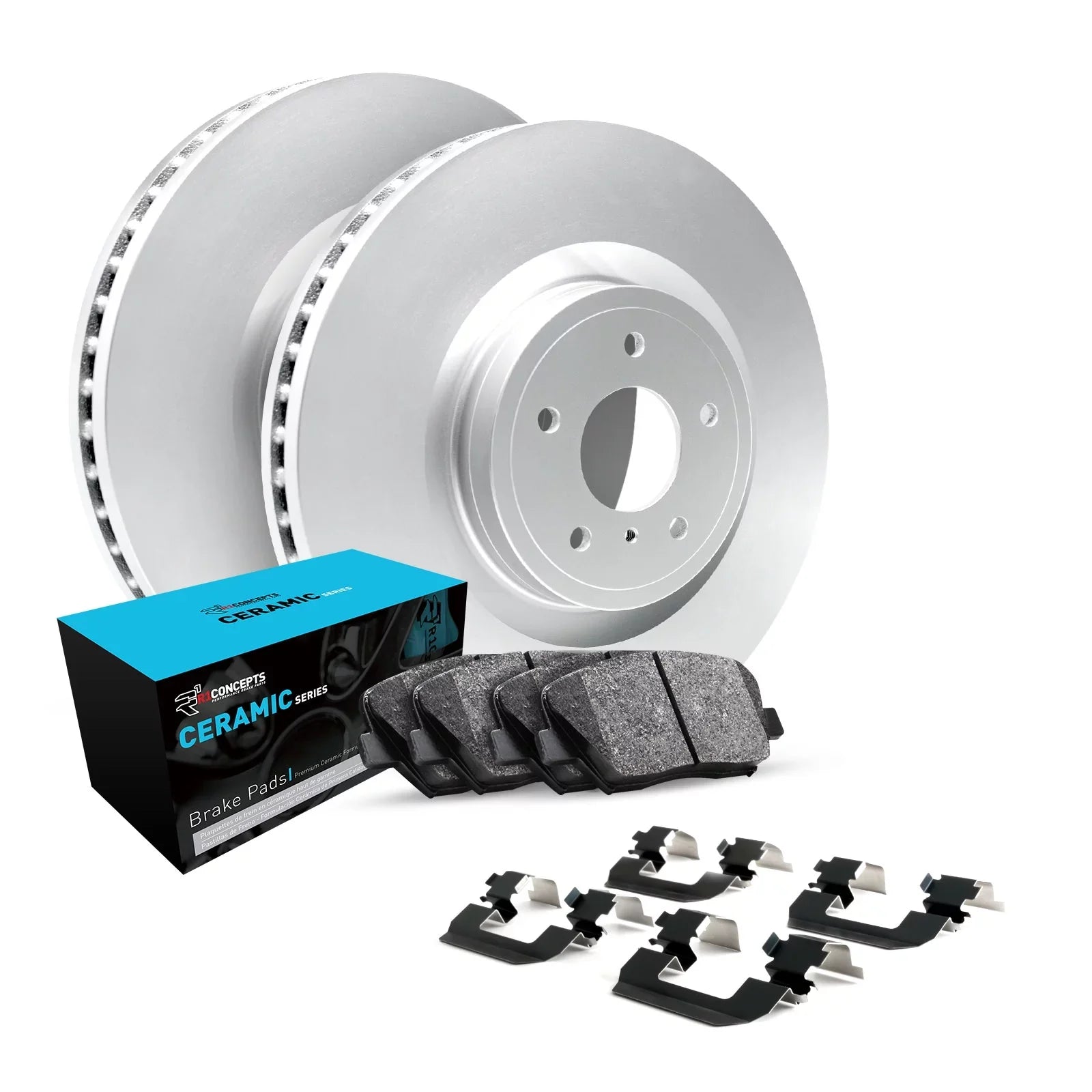 R1 Concepts Wdwh1 91004 R1 Concepts Brake Rotor Carbon Coated With Ceramic Pads Fits select: 2017-2018 TOYOTA YARISize IA, 2016 TOYOTA SizeCION IA