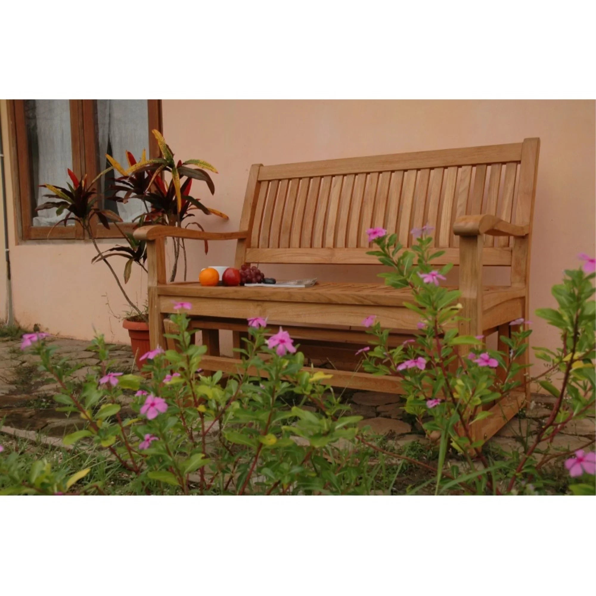 Anderson Teak  4 ft. Del-Amo Glider