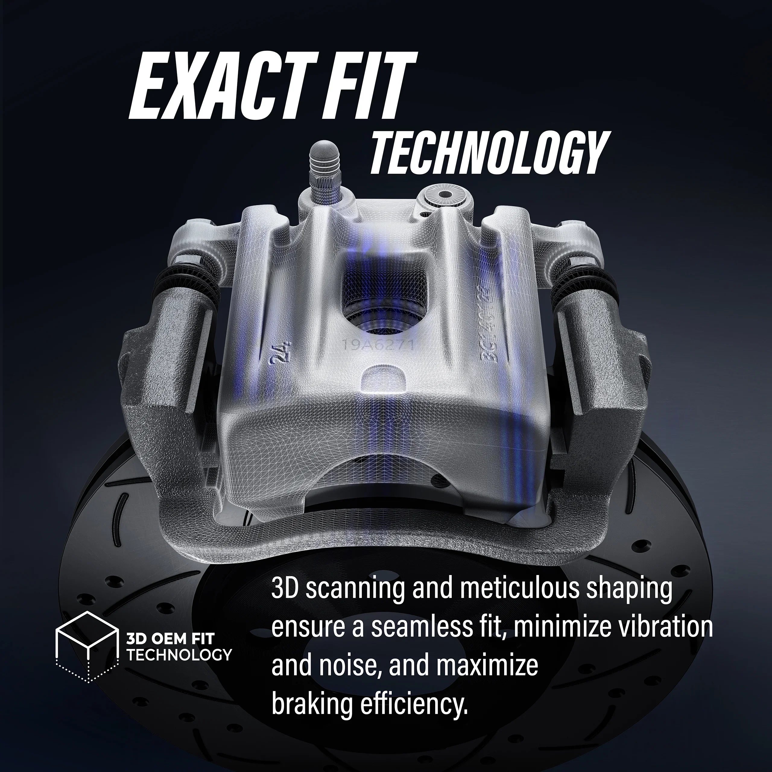 Transit Auto Rear Disc Brake Coated Caliper Drilled Sizelotted Rotors And Sizeemi-Metallic Pads Kit For 2012 Ram C/V With Dual Piston Front KCD-100635P