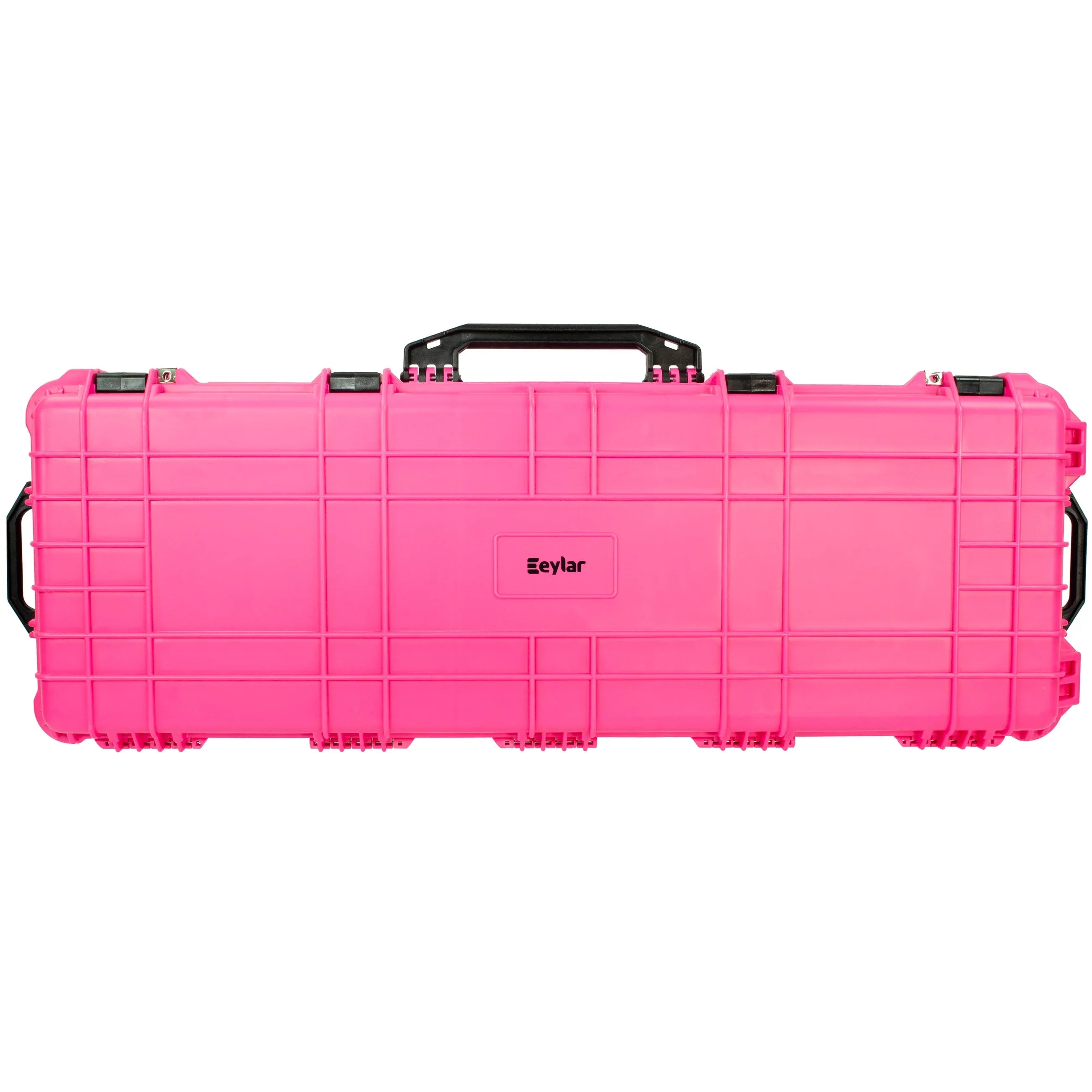 Eylar 44 inch Roller Rifle Hard Case with Pillow Waterproof & Crushproof Pink