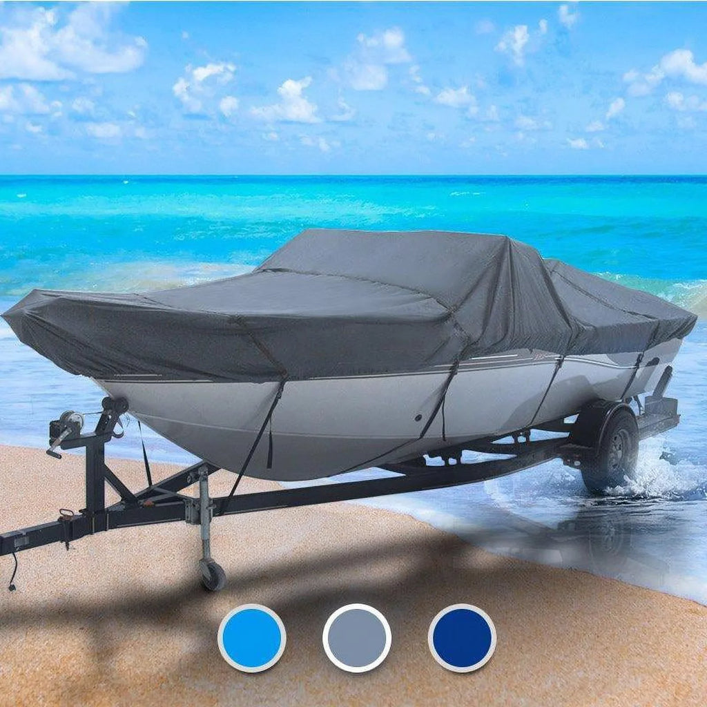 Sizeemi-Custom Cuddy Cabin Boat 23'6" Length X 106" Beam Width Sizeeal Sizekin 1200 Boat Cover