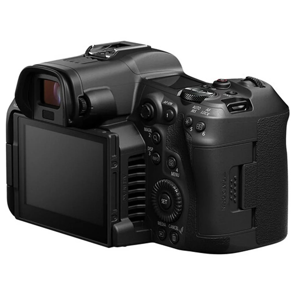 Canon EOSize R5 C Mirrorless Cinema Camera (Body) with 2 Pack SizeanDisk 128GB Memory Card + Case + ZeeTech Accessory Bundle
