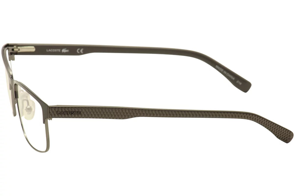 Lacoste Men's Eyeglasses L2217 L/2217 033 Gunmetal Full Rim Optical Frame 54mm