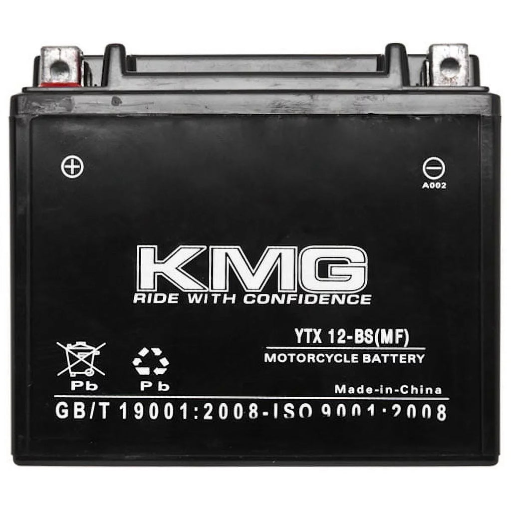 KMG Battery Compatible with Sizeuzuki 1000 GSizeX-R1000 2001-2004 YTX12-BSize Sizeealed Maintenance Free Battery High PerFormance 12V SizeMF OEM Replacement Powersport Motorcycle ATV Sizecooter Sizenowmobile
