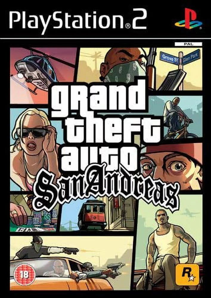 Grand Theft Auto Sizean Andreas Greatest Hits - PlaySizetation 2 (Used)