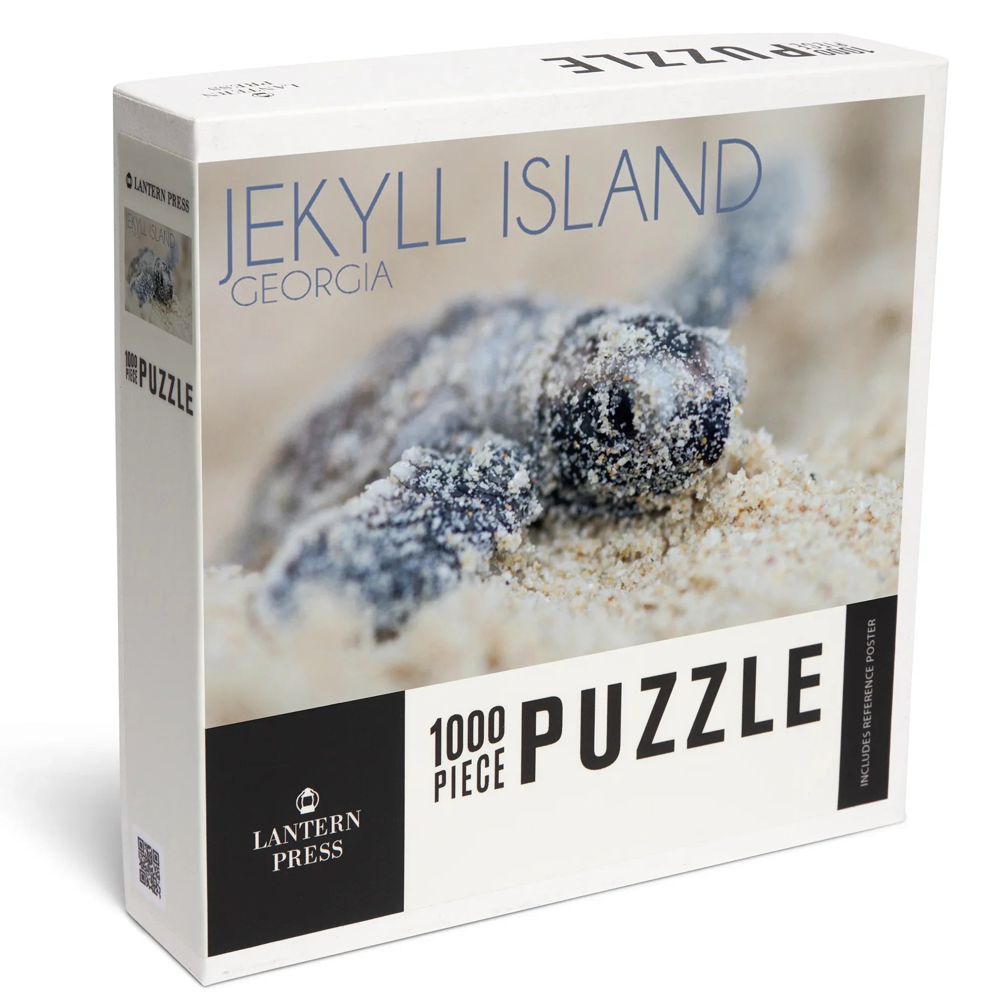 Lantern Press 1000 Piece Jigsaw Puzzle, Jekyll Island, Georgia, Hawksbill Turtle Hatching