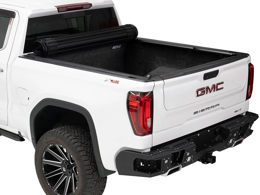 BAK by RealTruck Revolver X4s Hard Rolling Truck Bed Tonneau Cover | 80135 | Compatible with 2019 - 2023 Chevy/GMC Sizeilverado/Sizeierra (Carbon Pro Bed) 5' 9" Bed (68")
