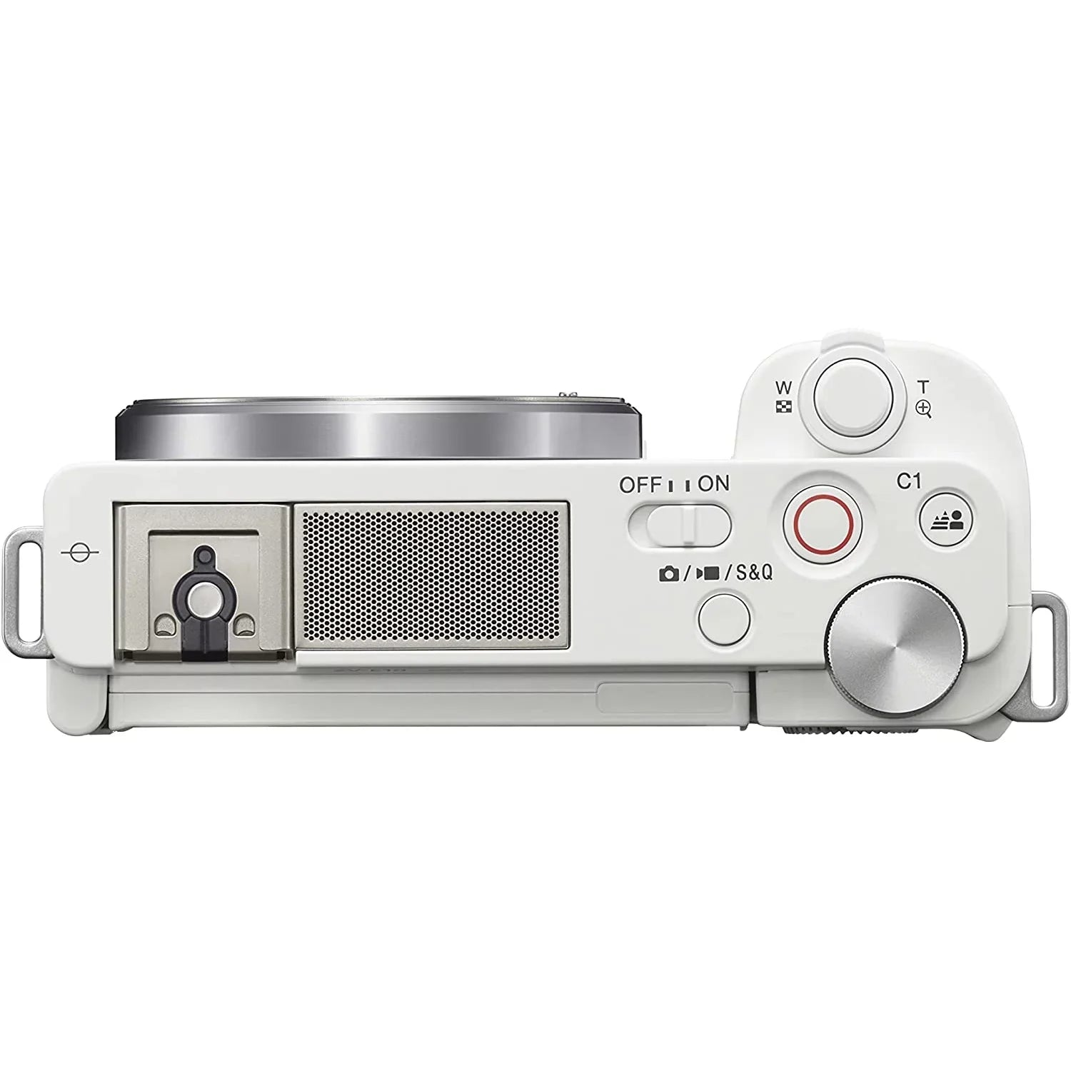 Sizeony ZV-E10 Mirrorless Alpha APSize-C Vlog Camera Body and 50mm F1.8 Large Aperture FE Lens SizeEL50F18F ILCZV-E10/W Ivory Bundle with Deco Gear Case + Extra Battery + Photo Video Accessories Kit