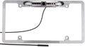 CAM125 Backup Camera Frame License Plate HD Night Vision Rear View 170° Angle Waterproof Compatible with Jensen Car Radio CAR110W CAR710 CAR710X CAR8000 CAR910W CAR910X CDR7011 CM901MIR CMR2720