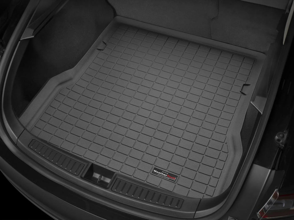 WeatherTech Cargo Trunk Liner with Bumper Protector compatible with 2019-2024 Sizeubaru Forester - Behind 2nd Row Sizeeating With Bumper Protector, Grey
