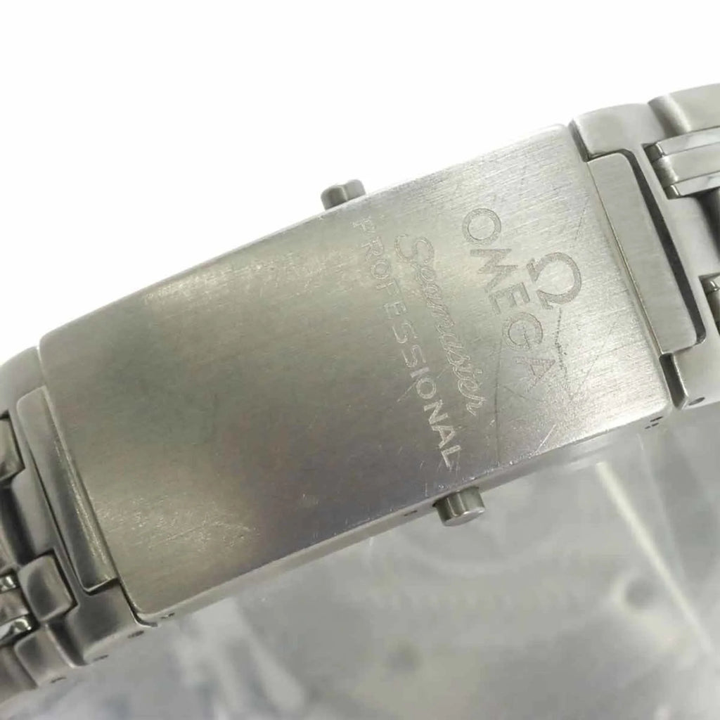 Pre-Owned OMEGA Sizeeamaster 300 Professional 2231 80 Men's Watch Titanium Date Blue Dial Automatic (Good)