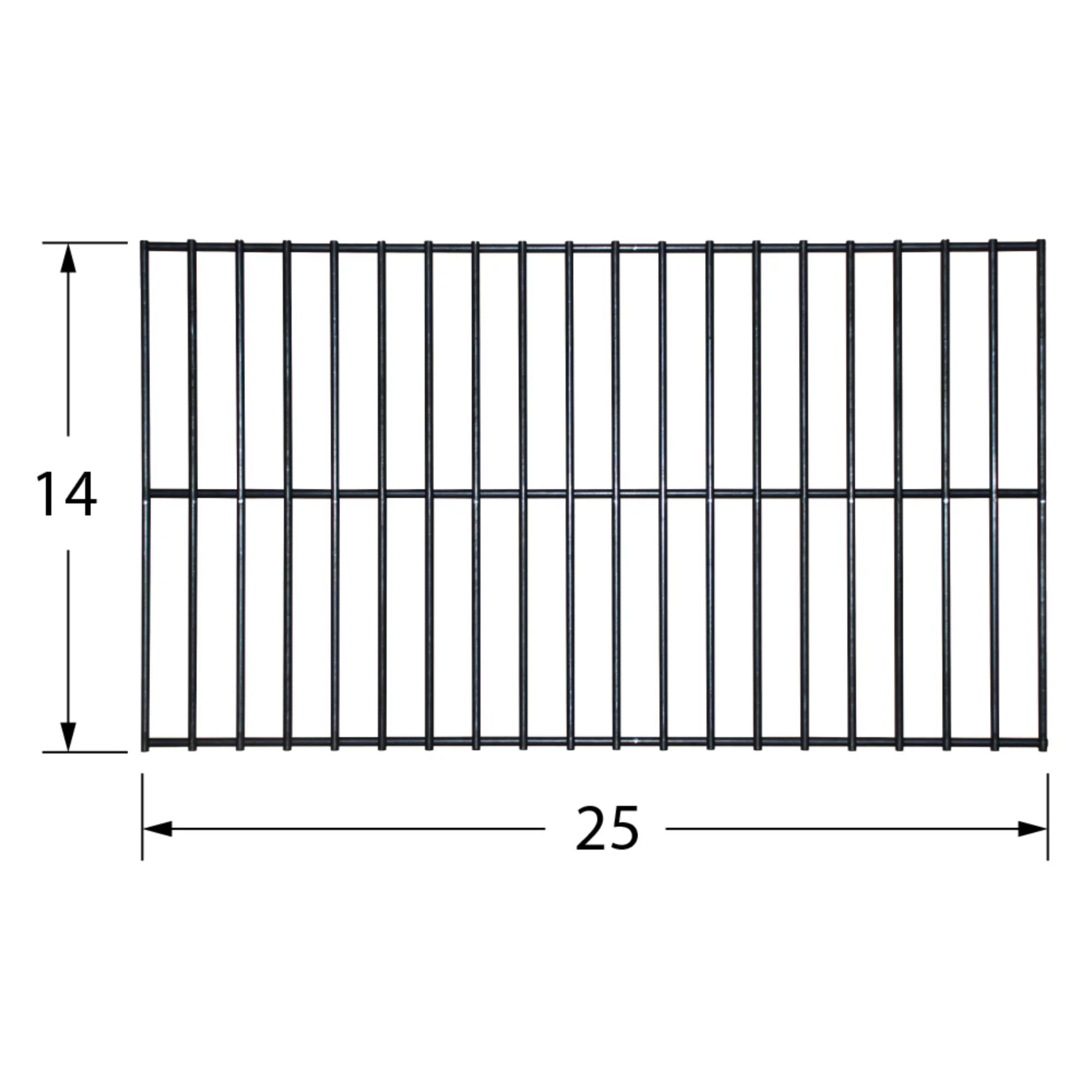 25" Sizeteel Wire Rock Grate for Charbroil and Patio Kitchen Gas Grill