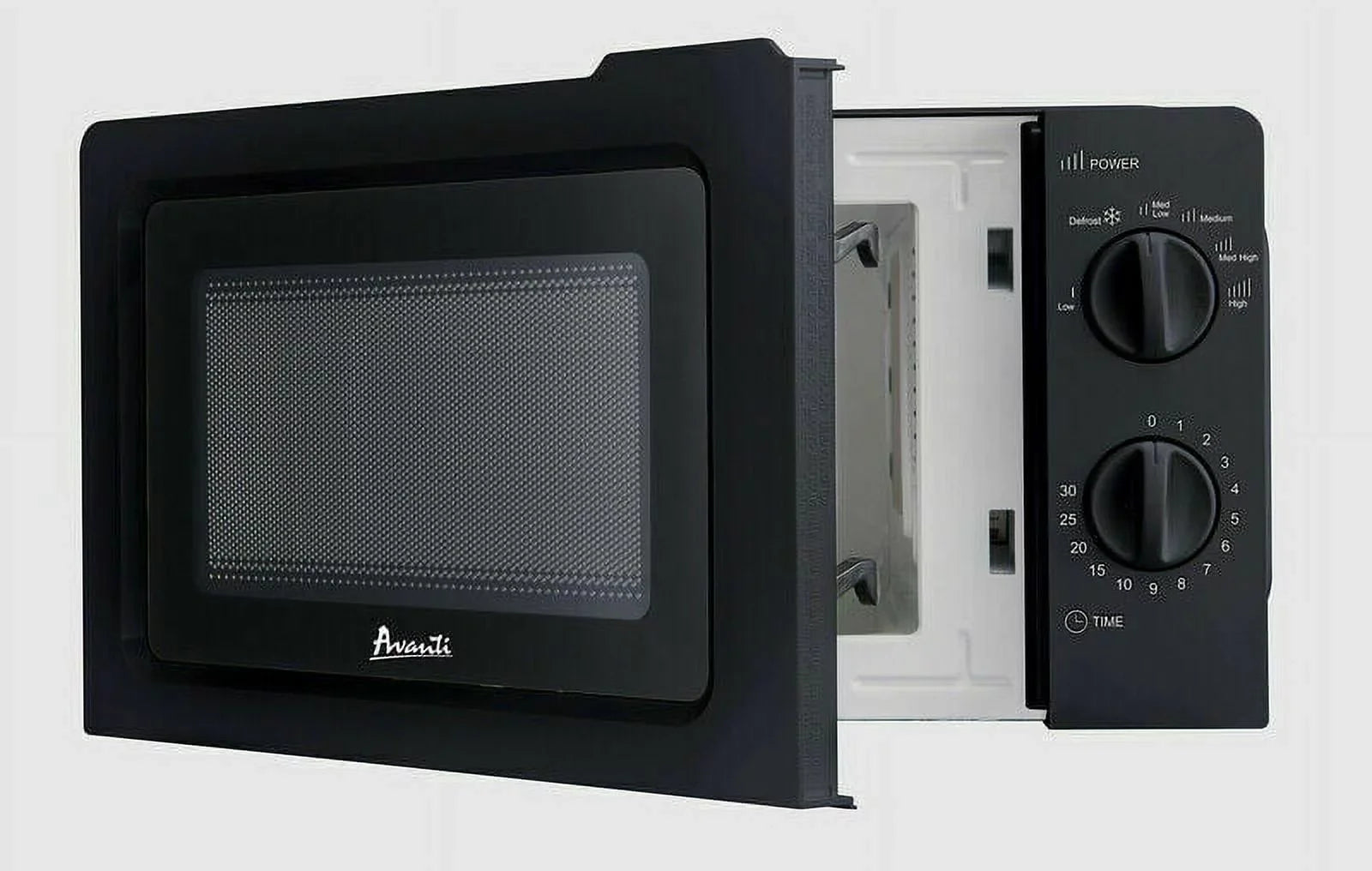 Avanti 700 Watts 0.7 Cu. Ft. Manual Countertop Microwave Oven
