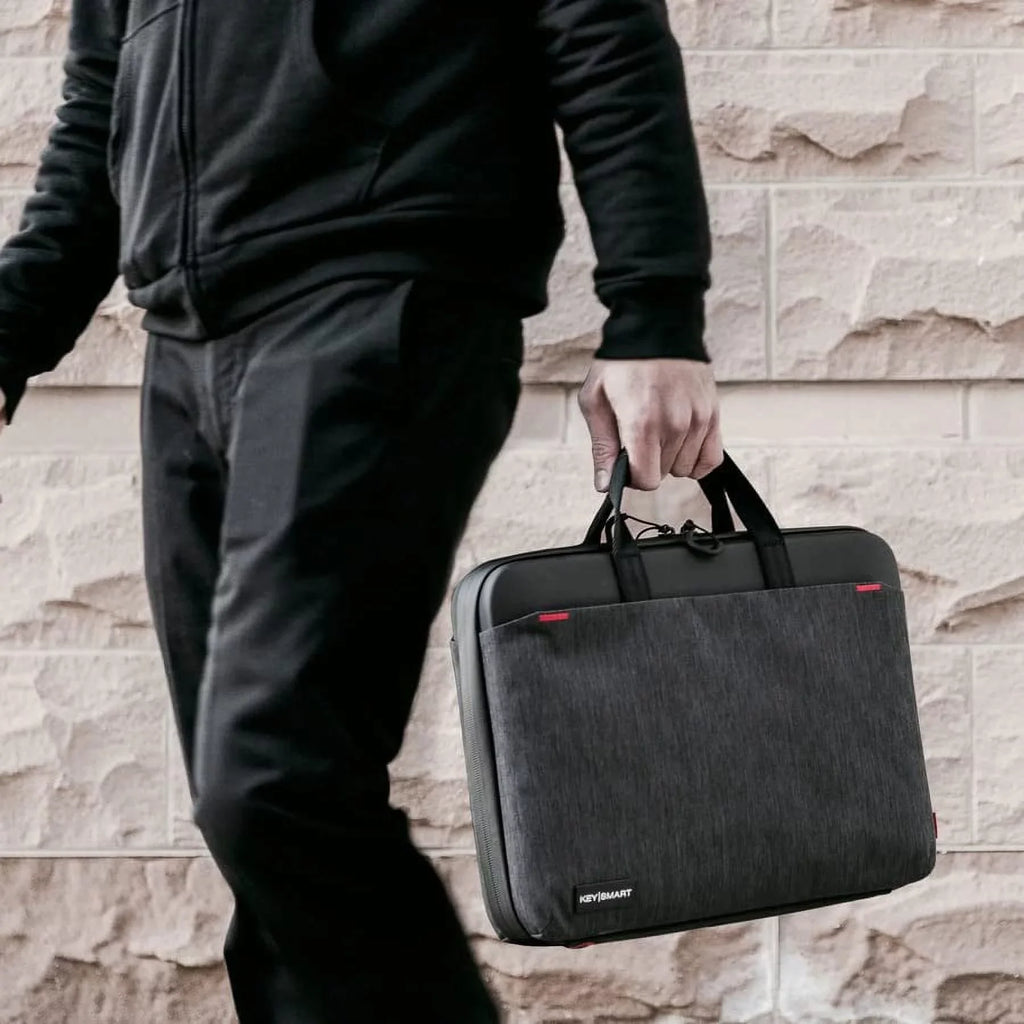KeySizemart Urban Union Carrying Case (Briefcase) for 15" to 16" Apple MacBook Pro, Notebook, Black