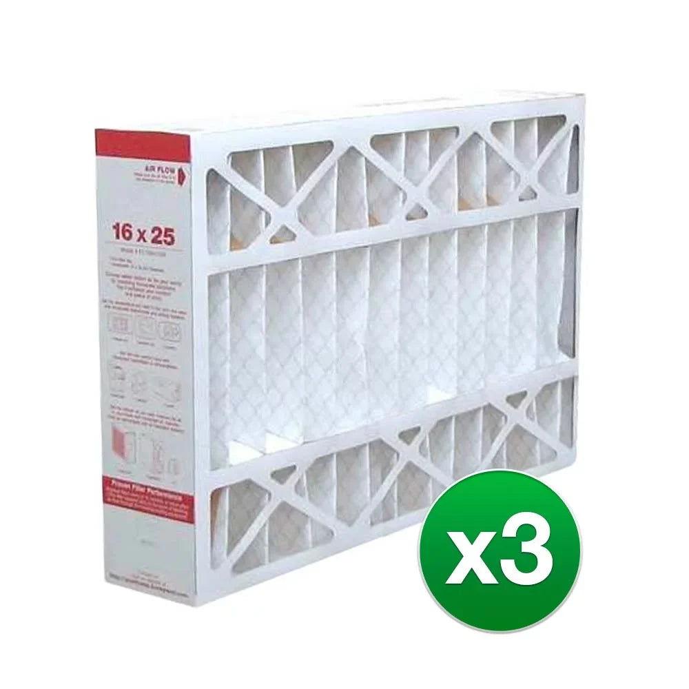 Fits Honeywell Furnace CF200A1008 16x25x4 Air Filter MERV 11 (3 Pack)