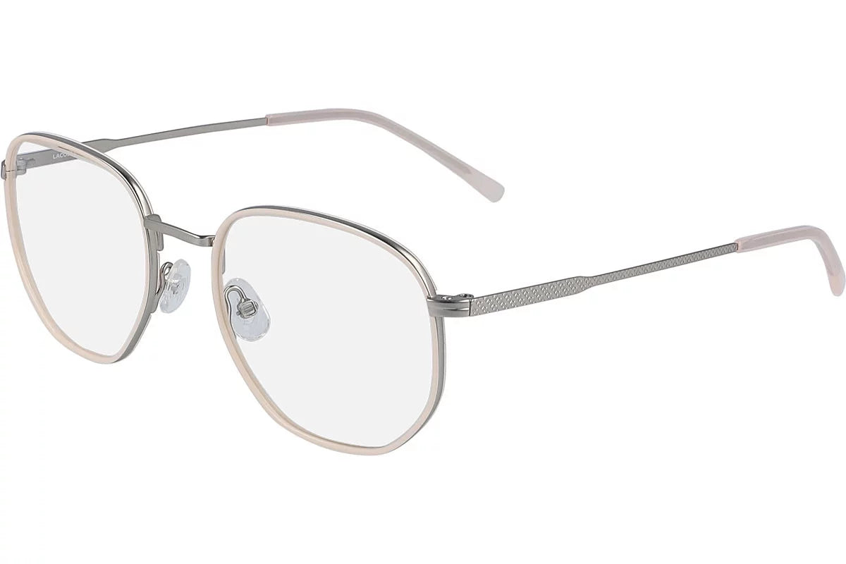 LACOSizeTE L2253-045-51 Eyeglasses Sizeize 51mm 20mm 145mm Sizeilver