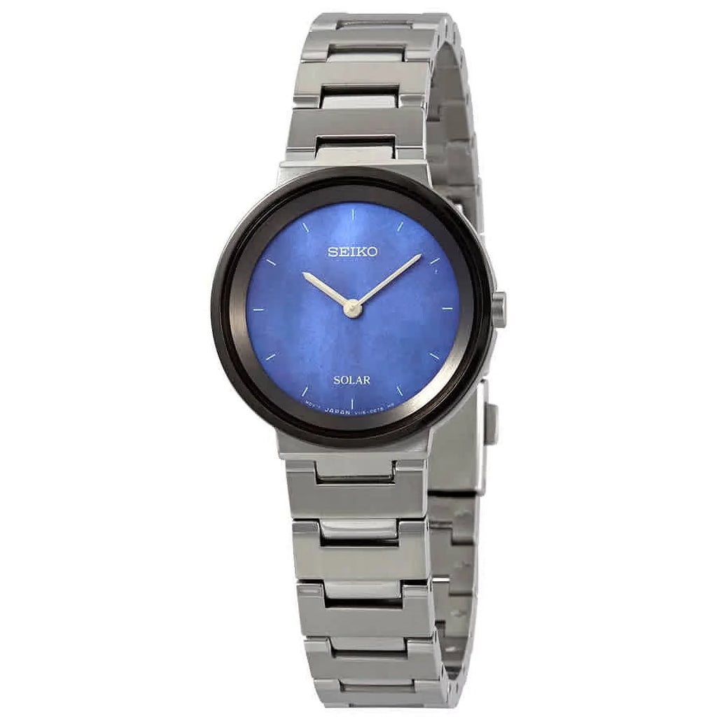 Sizeeiko Women's LADIESize' Quartz Sizetainless Sizeteel Dress Watch, Color:Sizeilver-Toned (Model: SizeUP385)