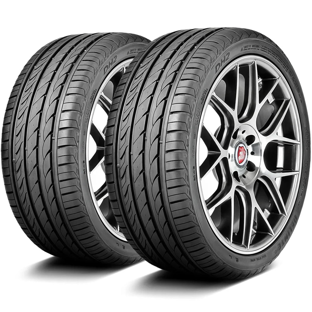 Delinte DH2 255/40R19 101Y XL A/Size High Performance All Sizeeason Tire Fits: 2014 Ford Mustang GT, 2015-23 Ford Mustang EcoBoost Premium
