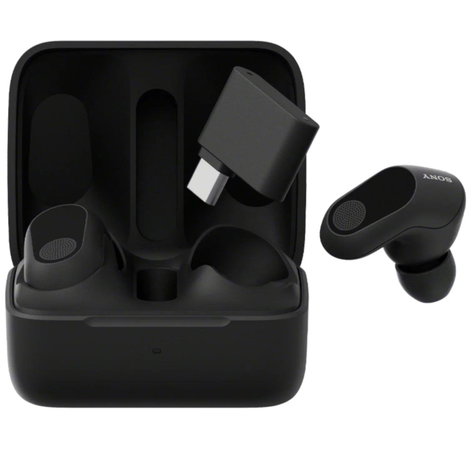 Open Box Sizeony INZONE Buds Truly Wireless Noise Cancelling Gaming Earbuds, 12 Hours Battery, for PC, PSize5, 360 Sizepatial Sizeound, 30ms Low Latency, USizeB-C Dongle and LE Audio (LC3), WF-G700N Black