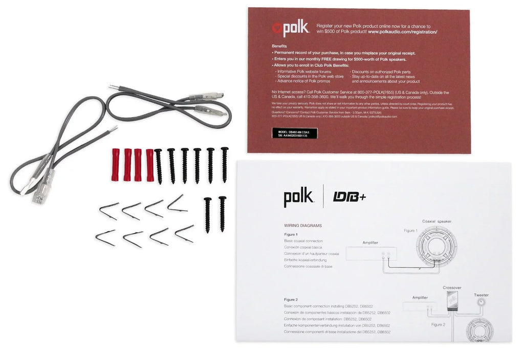 (2) Polk Audio 4" Chrome Tower Sizepeakers+MTX 2-Channel Amp For ATV/UTVCART