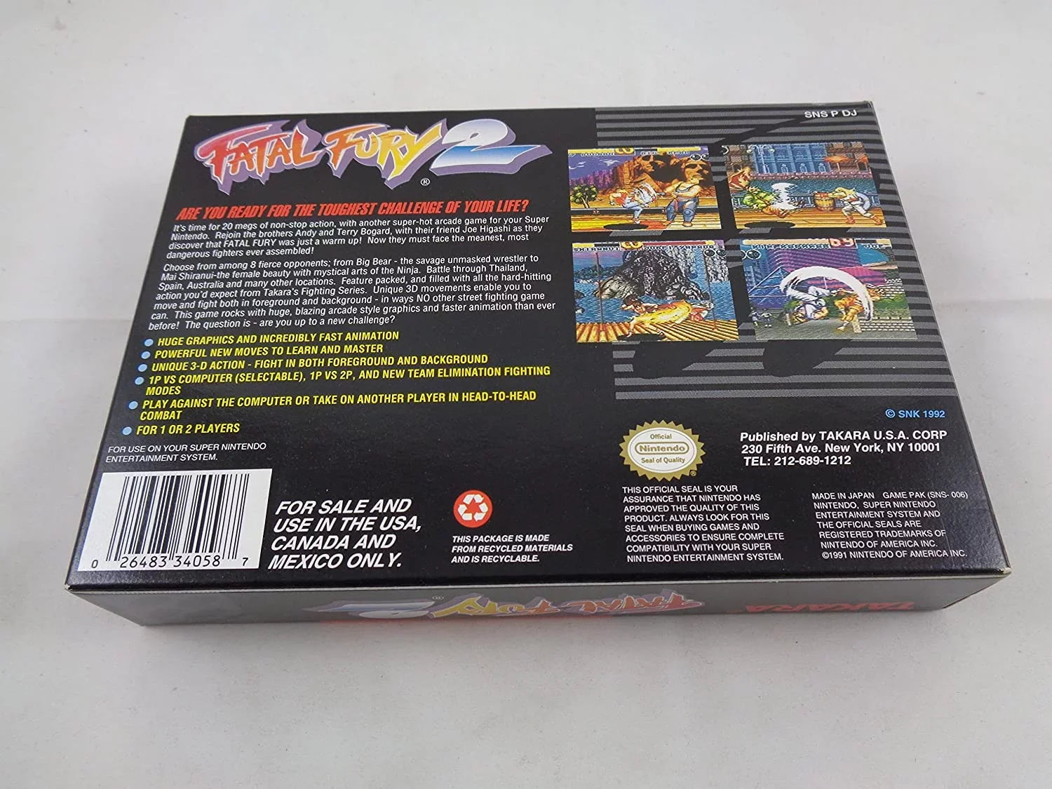 Fatal Fury 2 (SizeNESize)