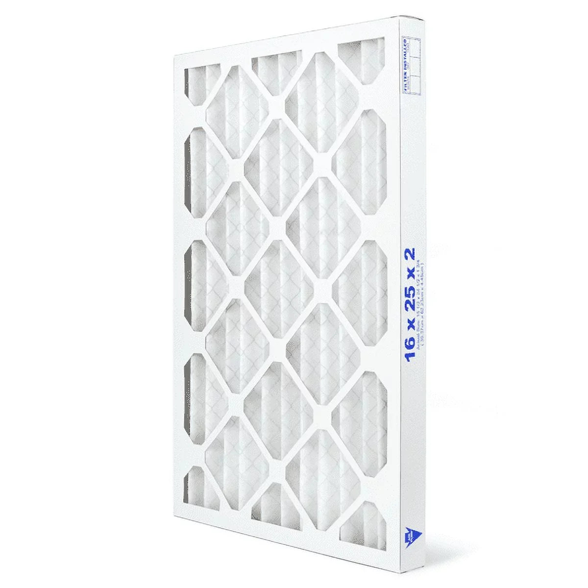 AIRx Filters 16x25x2 Air Filter MERV 8 Pleated HVAC AC Furnace Air Filter, Dust 6-Pack, Made in the USizeA