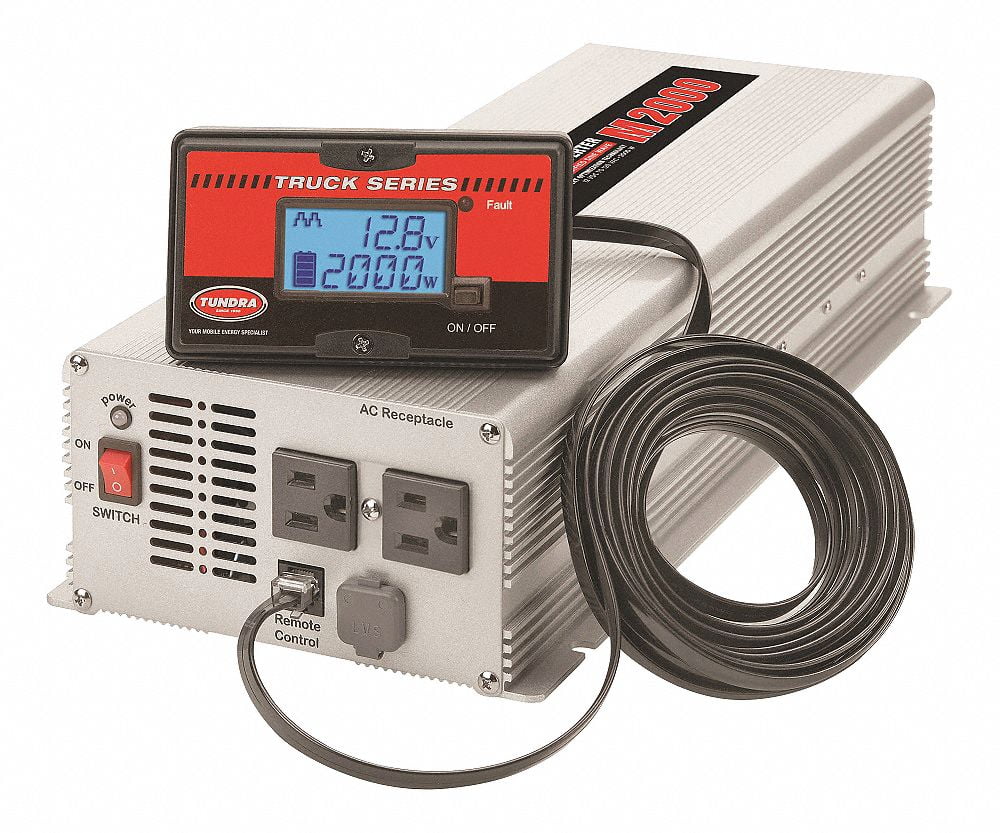 Tundra Inverter,120V AC Output Voltage,7.10" W  M2000