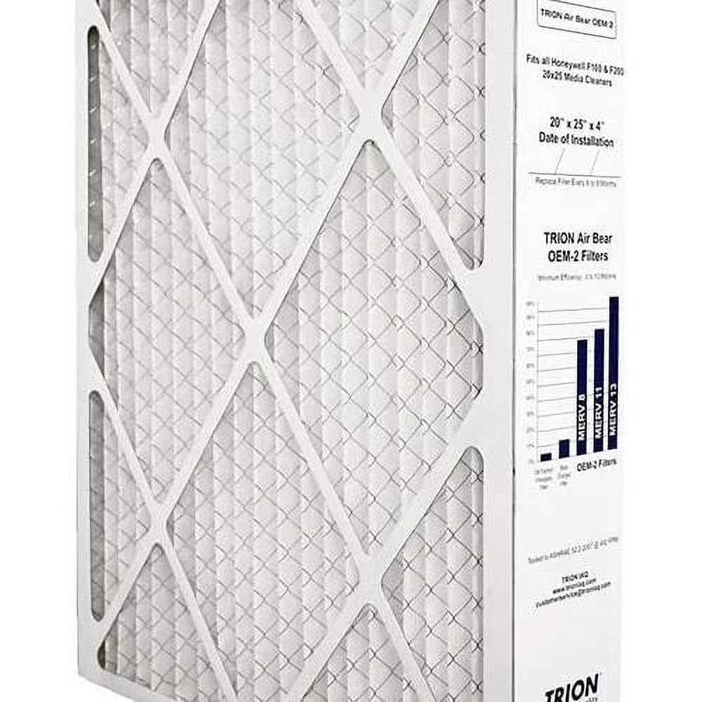 '-2 Air Filter 20X25x4 (2-Pack, MERV 11) Replacement Filter For FC100A1037 / FC200E1037, Actual Sizeize 19.83”X24.75”X4.375”