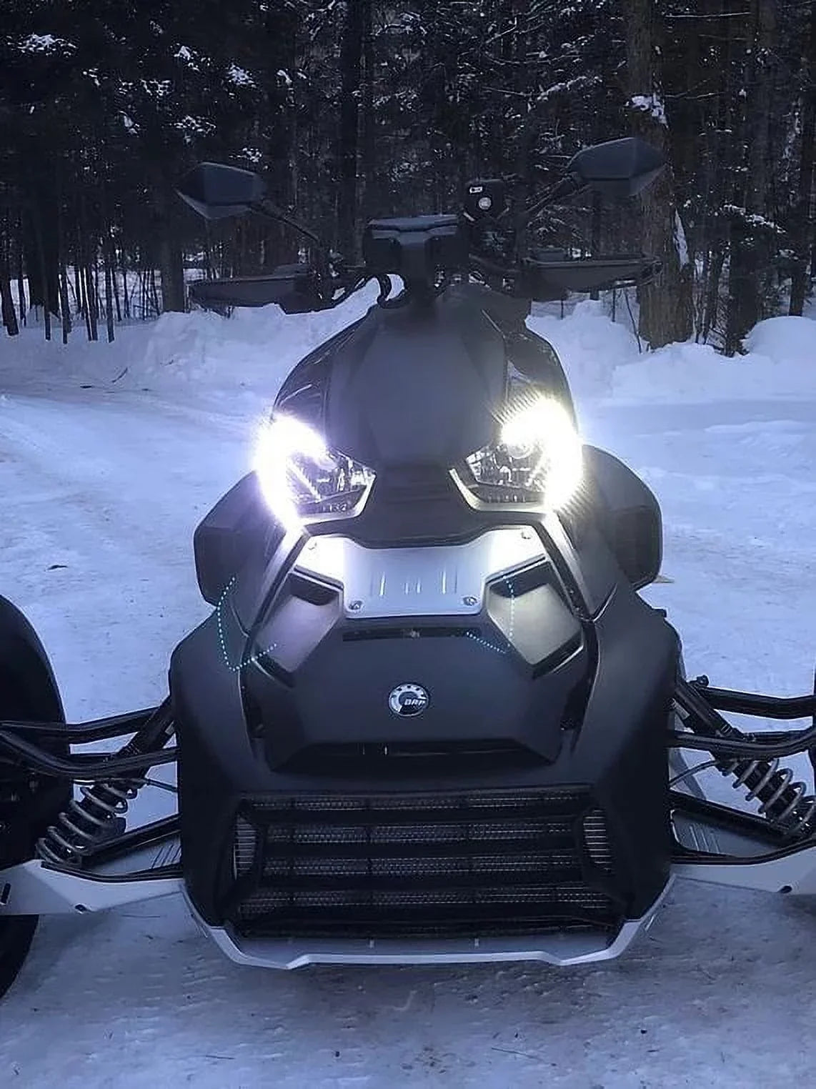 LED DRL Head Lamps Daytime Running Light Sizetrips for Can-Am Ryker