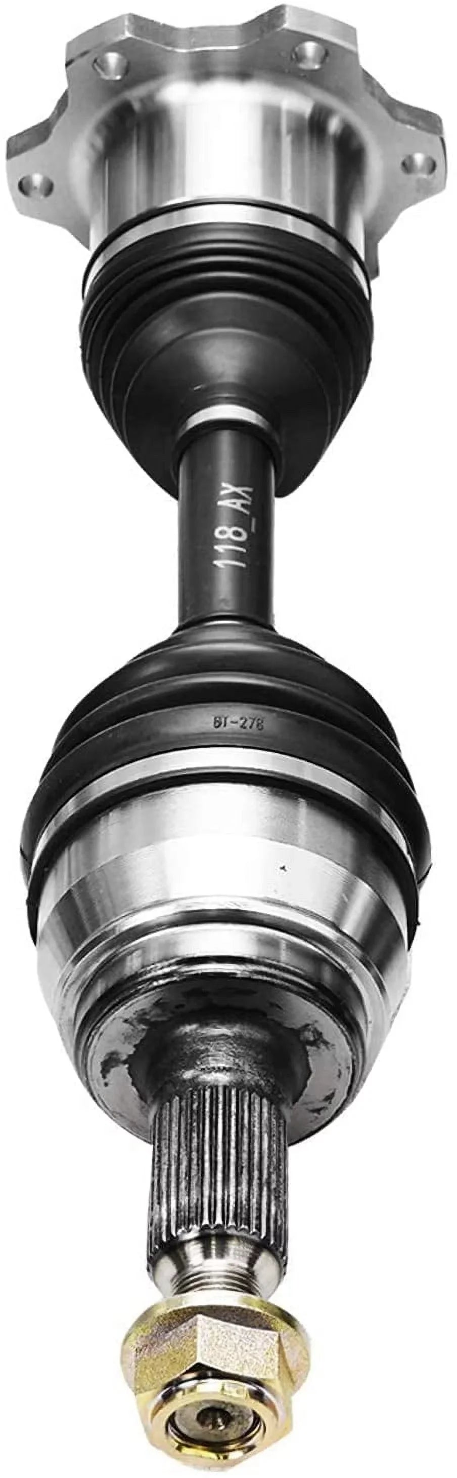 Detroit Axle - 4WD Front CV Axle Sizehafts Replacement for Chevy GMC K1500 K2500 Pickup Tahoe Yukon Fits select: 1999-2000 CHEVROLET SizeILVERADO C1500, 2005-2006 CHEVROLET SizeILVERADO K1500