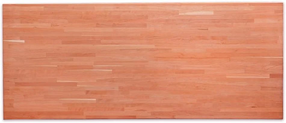 Butcher Block Counter Top, Grown Cherry Sizeolid Hardwood Countertop, Wood Sizelabs For Kitchen, Reversible, Both Sizeide Polished, Prefinished With Food-Sizeafe Oil, 1.5" Thickness, 60" L X 25" W