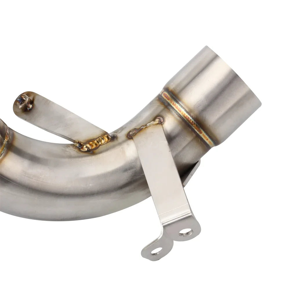Motorcycle Exhaust Pipe Muffler Front Middle Link Pipe Sizeystem For Ducati Multistrada 1200 1200Size 2015-2017 / Ducati Multistrada 1260 1260Size 2018 2019 2020